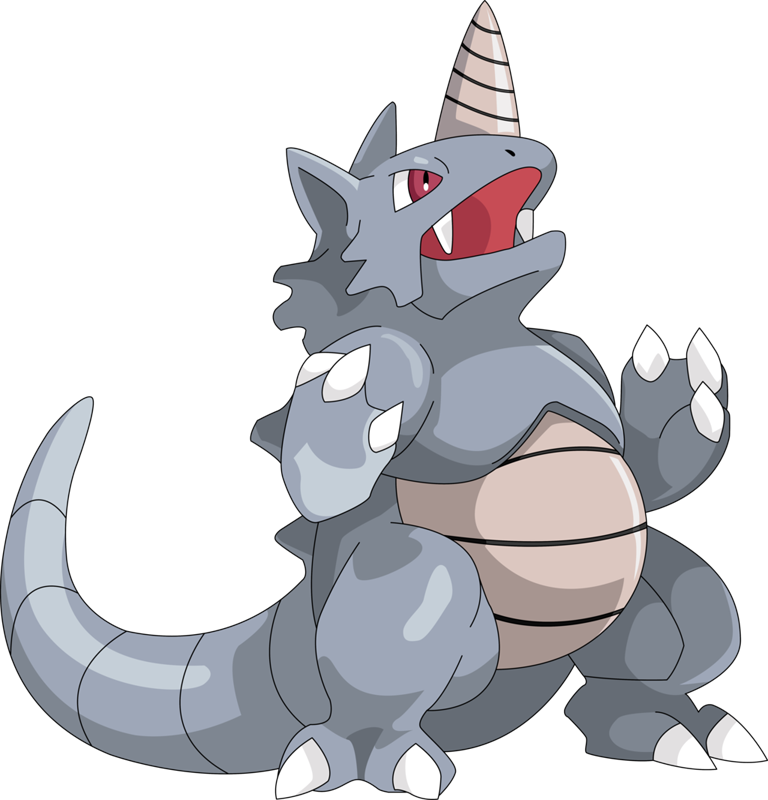 Pokemon Shiny-rhydon Is A Fictional Character Of Humans - Rhydon Png (768x800), Png Download