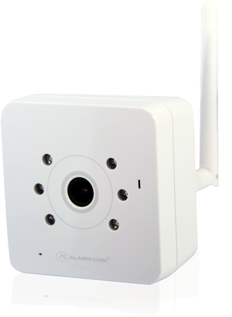 Indoor Day And Night Ip Camera - Alarm.com Adc-v520ir Indoor Wireless Ip Ir Camera (620x622), Png Download