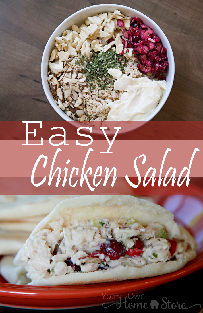 10 Minute Chicken Salad From Simple Family Preparedness - Freeze-drying (714x1100), Png Download