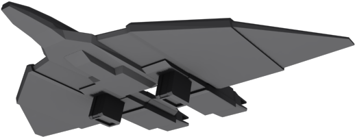 Stealth Aircraft (640x480), Png Download