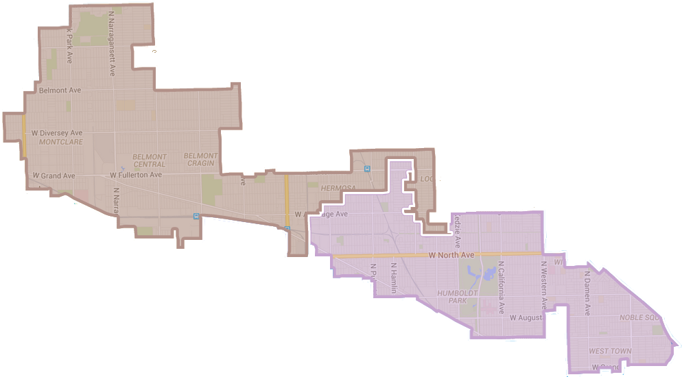 District 2 Is Home To Great Families And Hard Working - Illinois (1001x569), Png Download