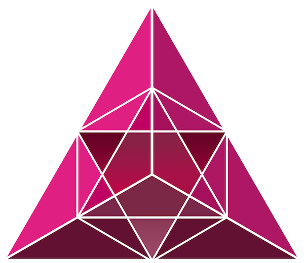 Water, Fire, Air & Ether - Atlantean Star (600x520), Png Download