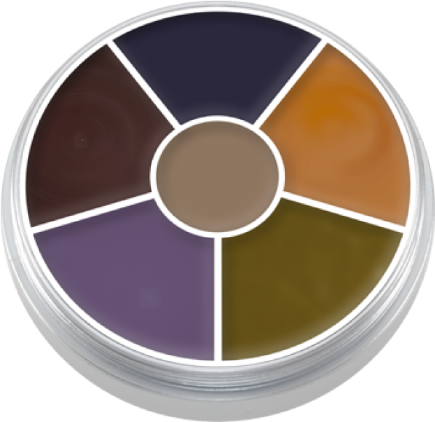 Kryolan Cream Color Circle - Bruise (800x800), Png Download