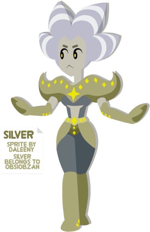 Silver (540x793), Png Download
