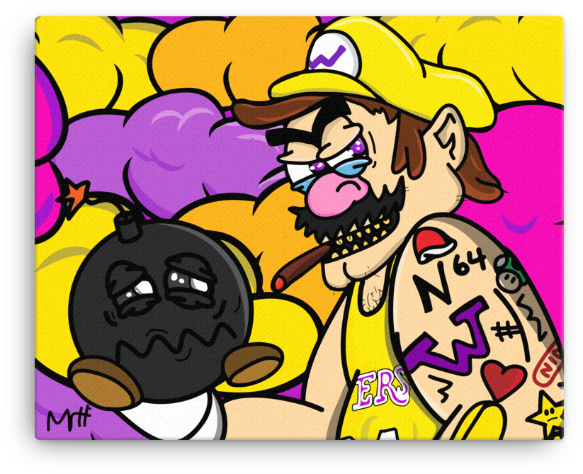 Image Of Wario Land - Wario Land Series (1000x1000), Png Download
