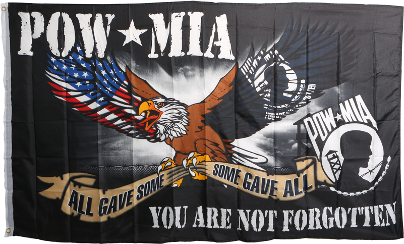 Image - Pow-mia You Are Not Forgotten 3 X 5 Foot Flag Cps36678 (800x800), Png Download