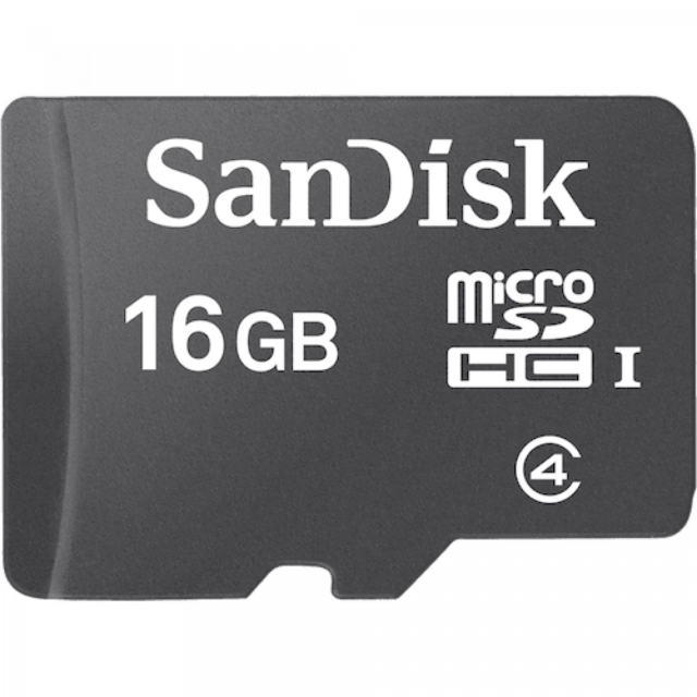 Micro Sd Sandisk 8gb (640x640), Png Download