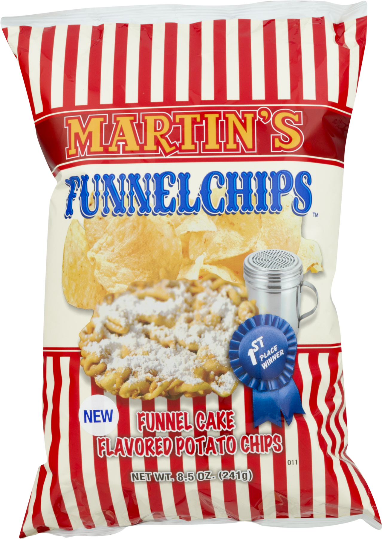 Martins Potato Chips, Funnel Chips - 8.5 Oz (1800x1800), Png Download