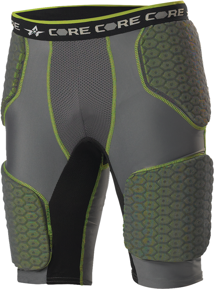 Alleson 5sipgy Youth Football 5 Pad Integrated Girdle (1000x1200), Png Download