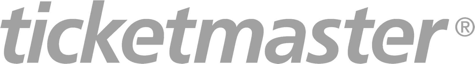 Ticket Master Black Logo (1667x350), Png Download