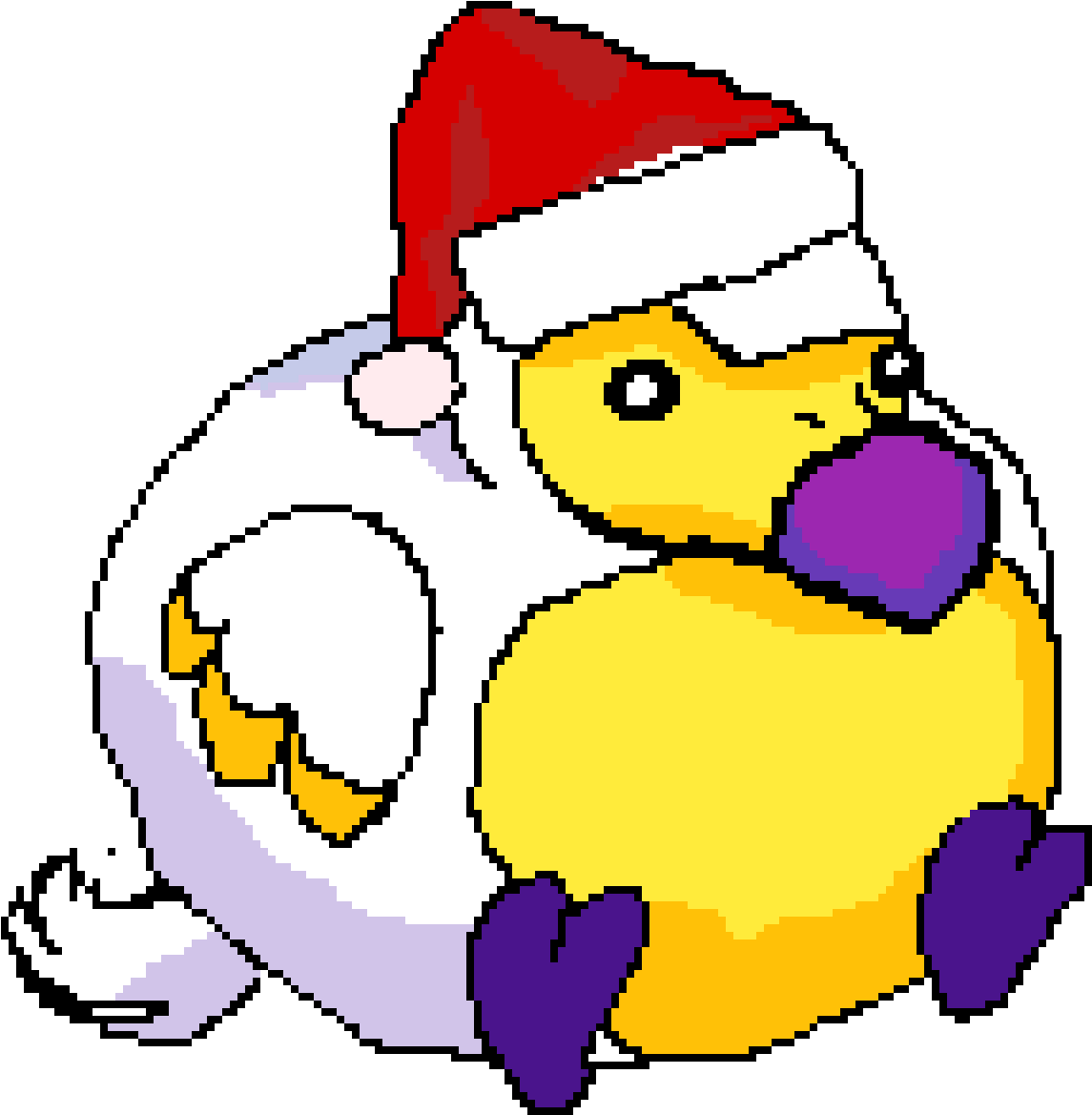Christmas Dodo By Fuzzman - Cartoon (1200x1200), Png Download