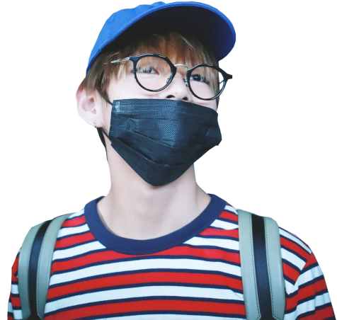 #v Kimtaehyung #bta Taehyung #bts Bangtanboys #kpop - V (700x466), Png Download