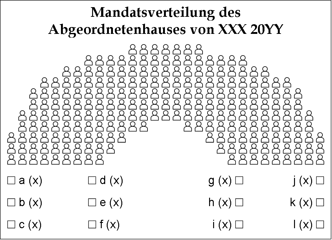 Vorlage Sitzverteilung 5 - Computer File (1067x772), Png Download