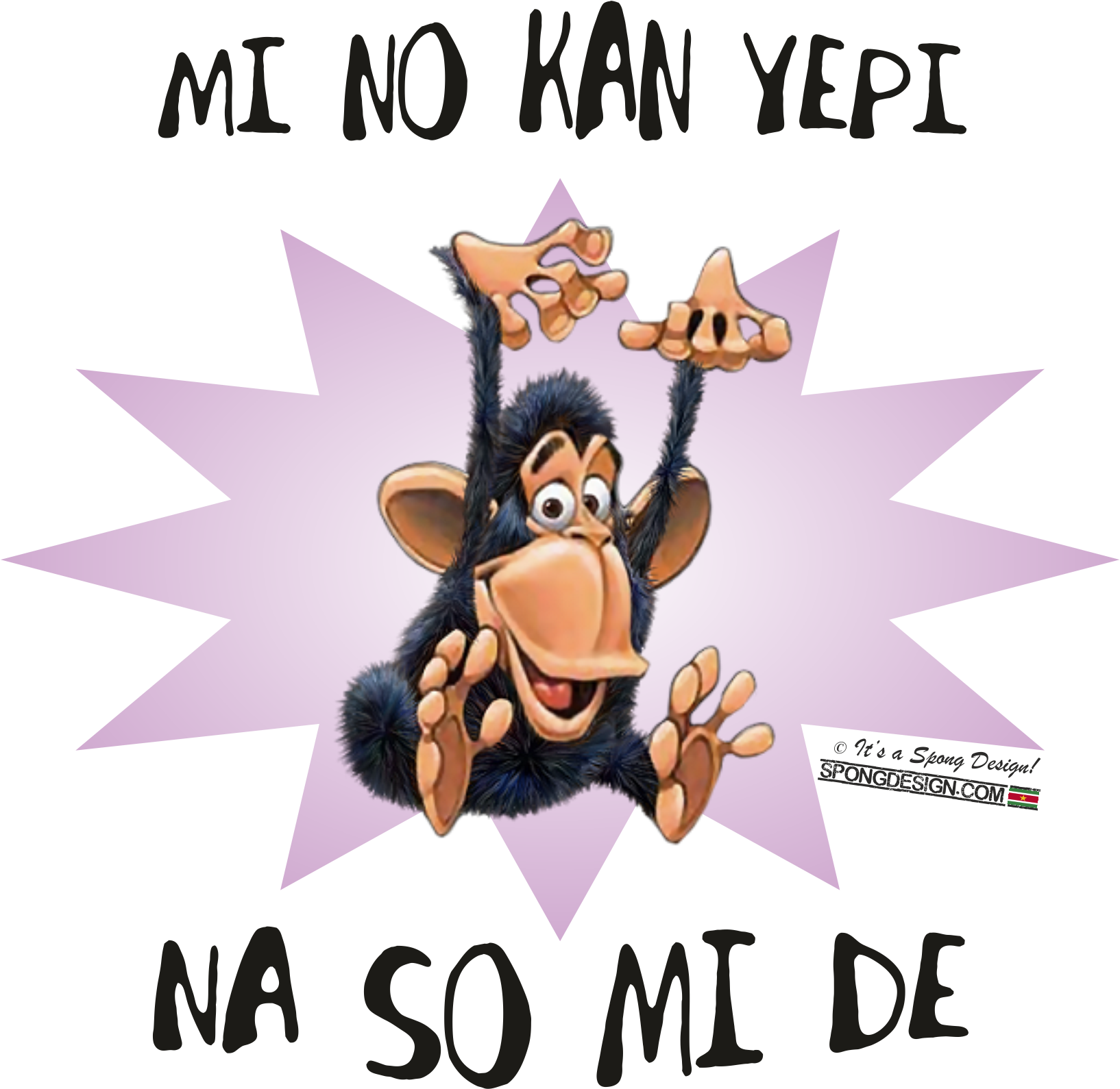 Spong Design - Hello Cartoon (1749x2482), Png Download