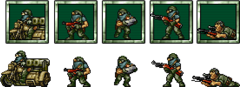 Incomes Rebellion Guerrillas - Soldier Guerrilla Metal Slug (933x357), Png Download