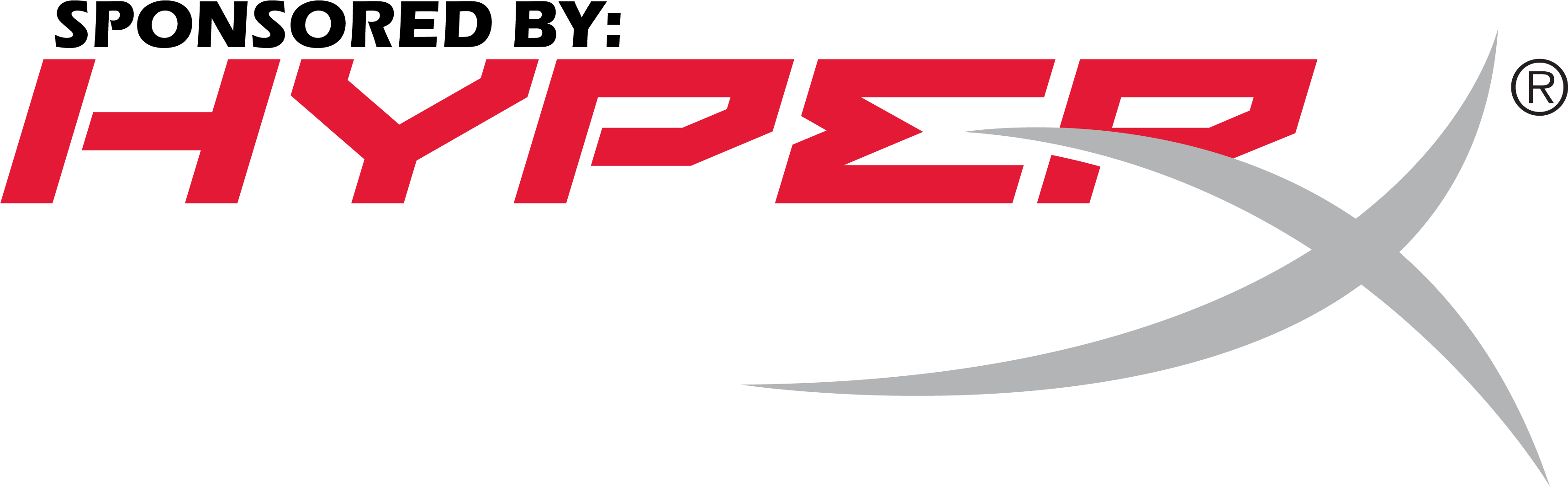 Hyperx - Kingston Hyperx (3432x1084), Png Download