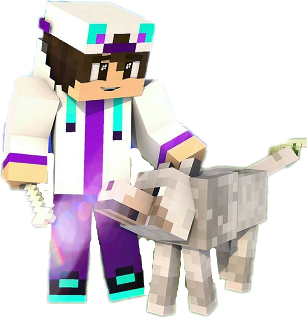 Myrender Minecraft Wolf Boy Skin Mcartfreetoedit - Cute Wolf Boy Skin Minecraft (603x624), Png Download