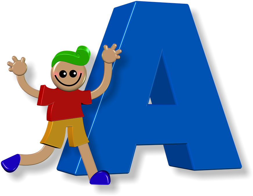 Boy, Male, Alphabet, Letters, Learning, Education - Boy (894x720), Png Download