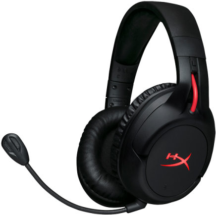 Bevielės Žaidimų Ausinės Hyperx Cloud Flight - Hyperx Cloud Flight Wireless (600x600), Png Download
