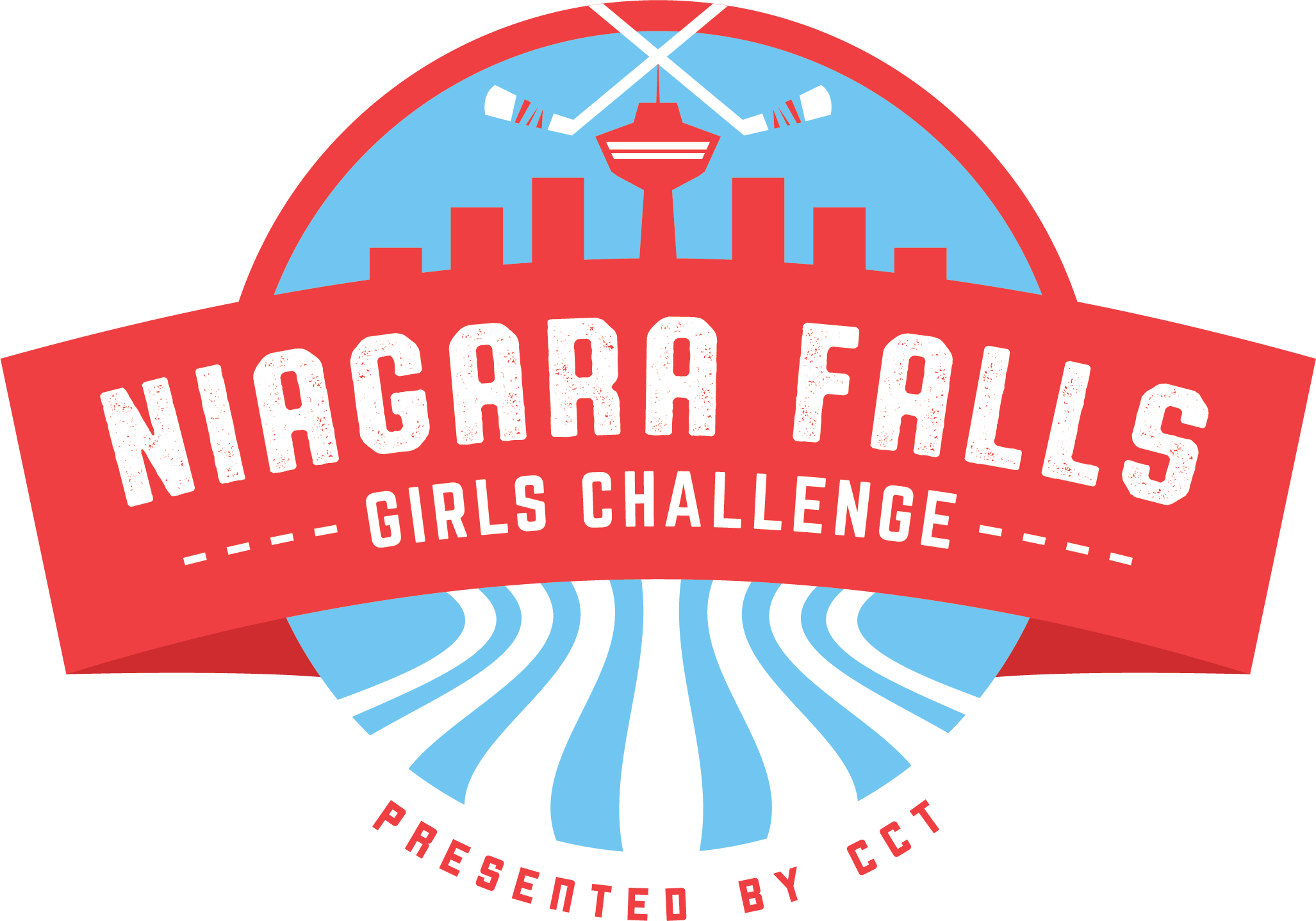 Niagara Falls Challenge Girls - Logo (2054x1438), Png Download