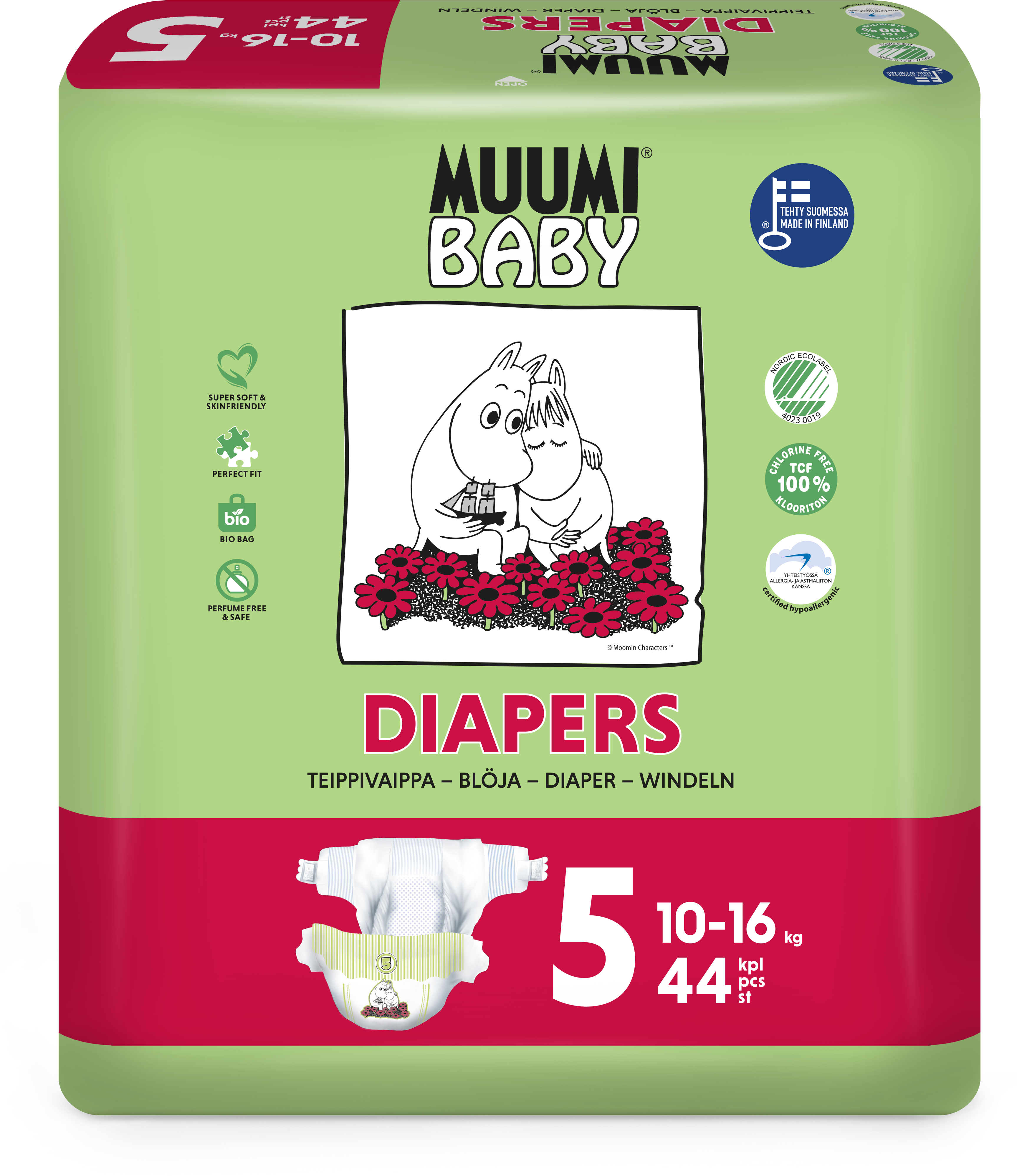 Delipap - Muumi Baby (3505x5079), Png Download