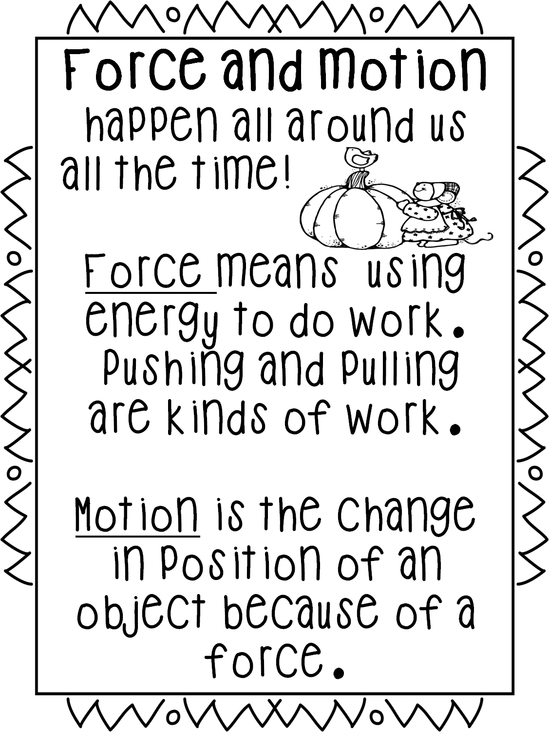 Hello Everyone Next Week We Will Begin A Science Unit - Force And Motion Meaning (1127x1502), Png Download