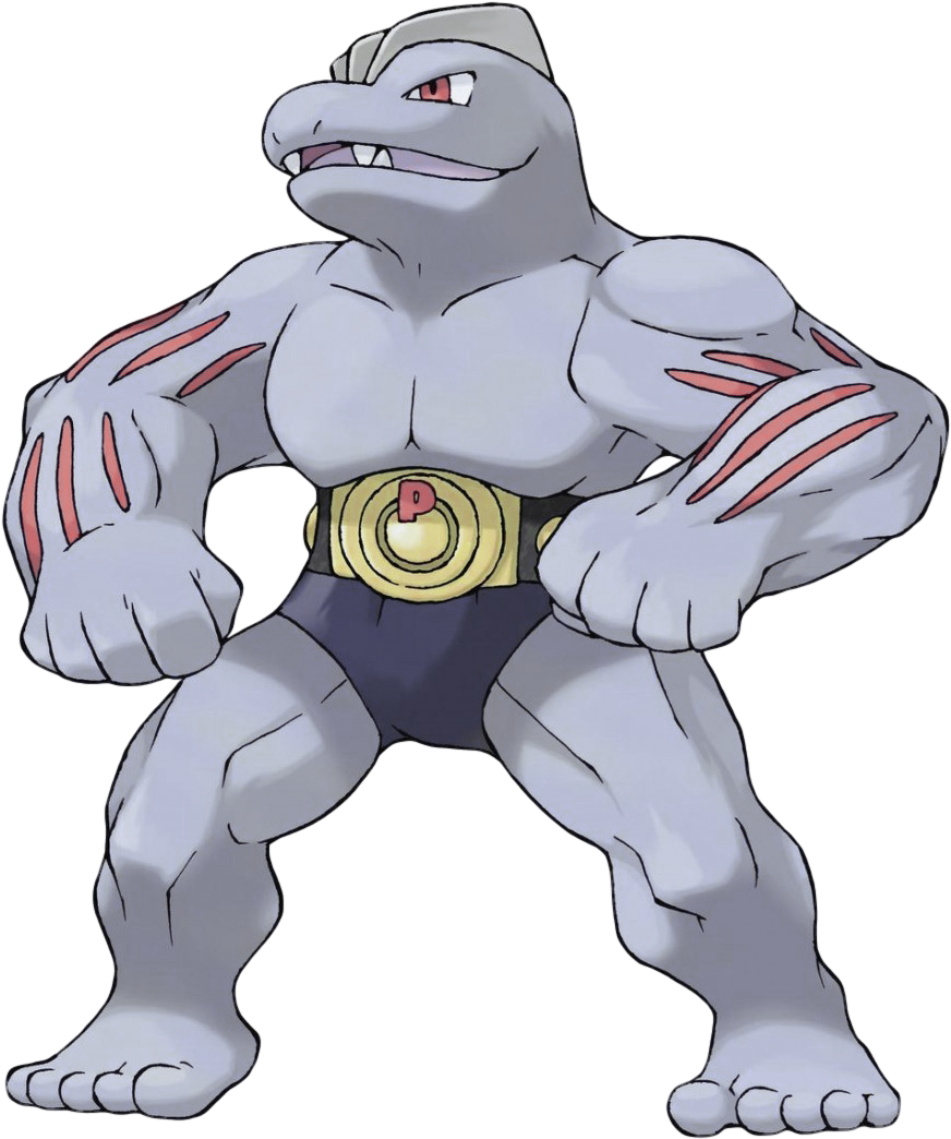 Machoke (1043x1043), Png Download
