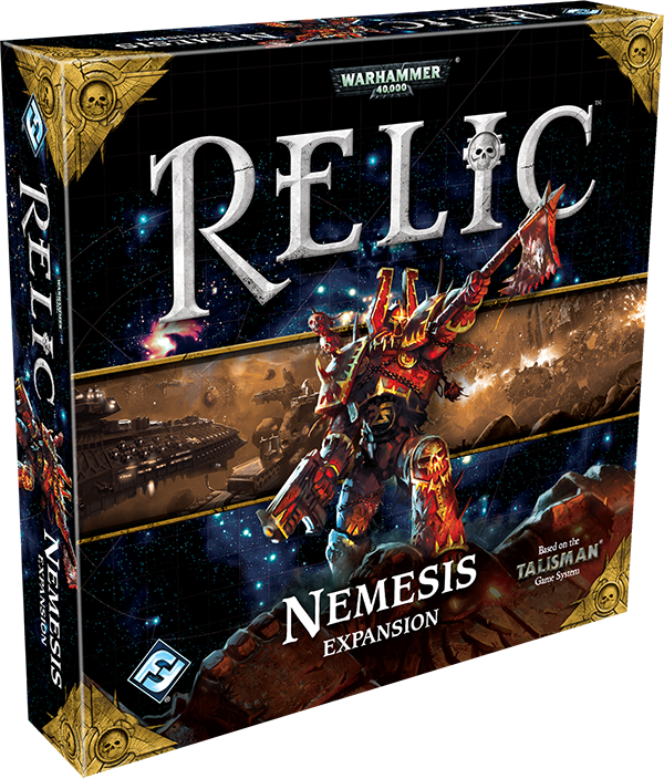 Fantasy Flight Games [relic - Warhammer 40k Relic Nemesis Expansion (600x704), Png Download