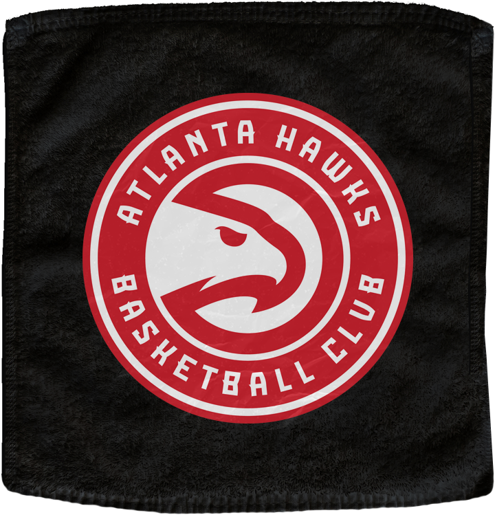 Custom Nba Atlanta Hawks Basketball Rally Towels - Atlanta Hawks Logo 2018 (1200x800), Png Download