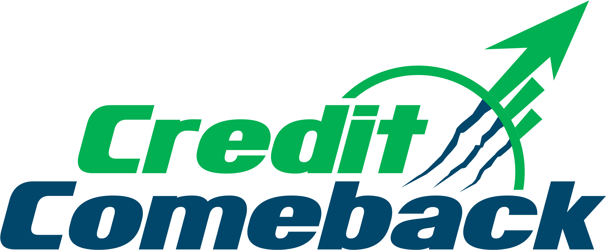 The Credit Comeback - Design (2300x1117), Png Download