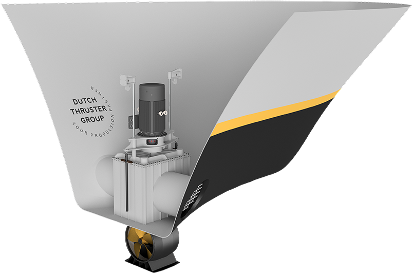 Retractable Thrusters - Hidden Camera (1000x563), Png Download