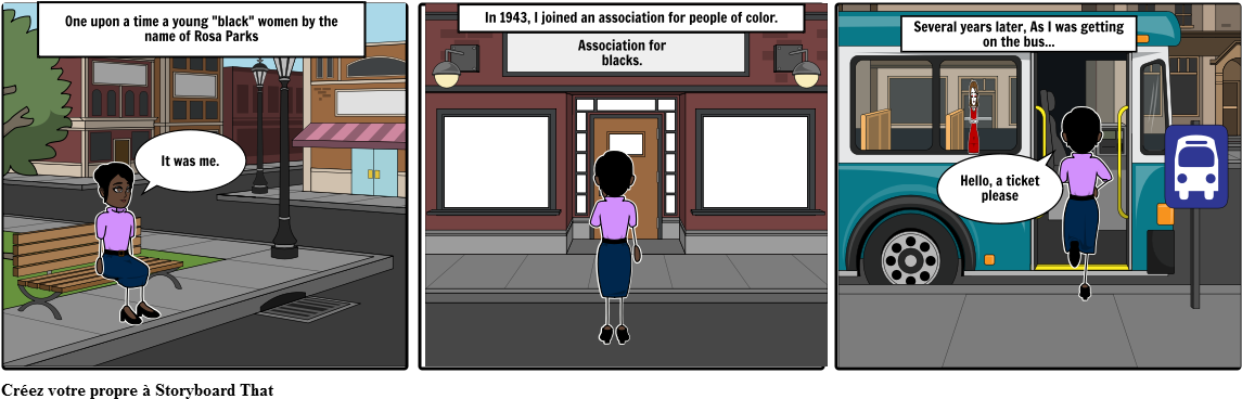 Bd Rosa Parks - Comics (1164x385), Png Download