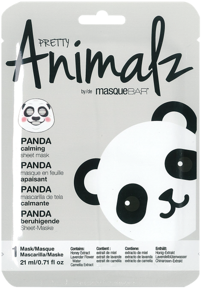 648 - Animalz Sheet Masks (500x648), Png Download