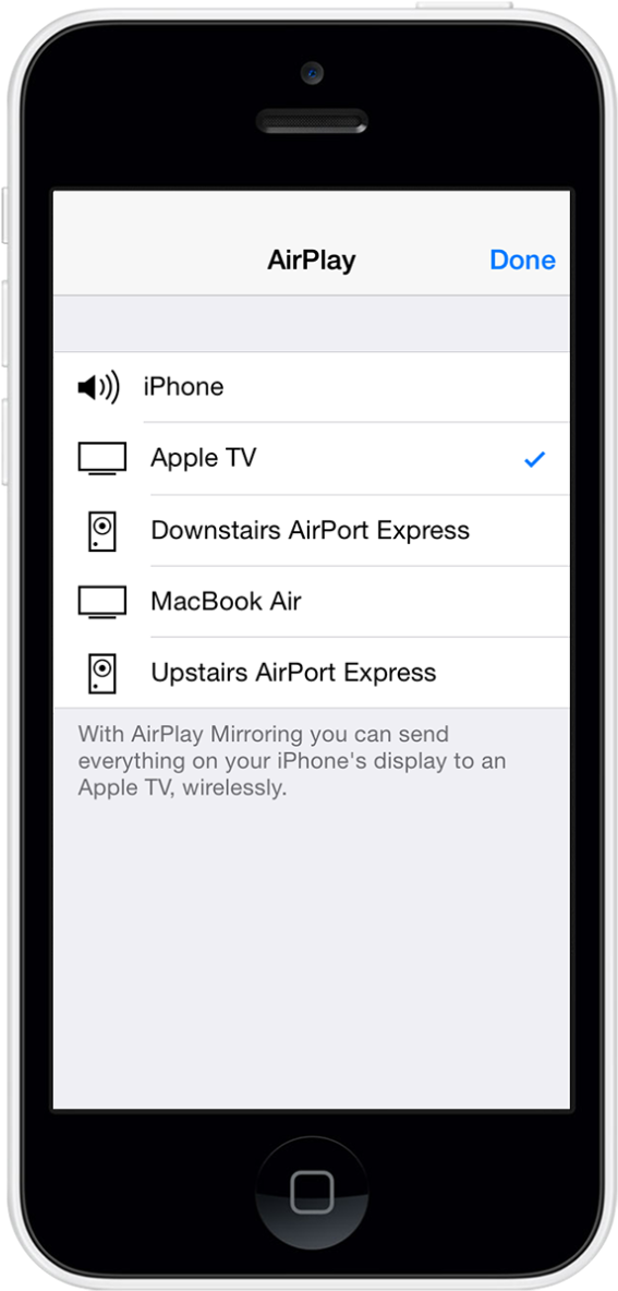 Turn Off Airplay With Your Idevice - Iphone Contact (648x1280), Png Download