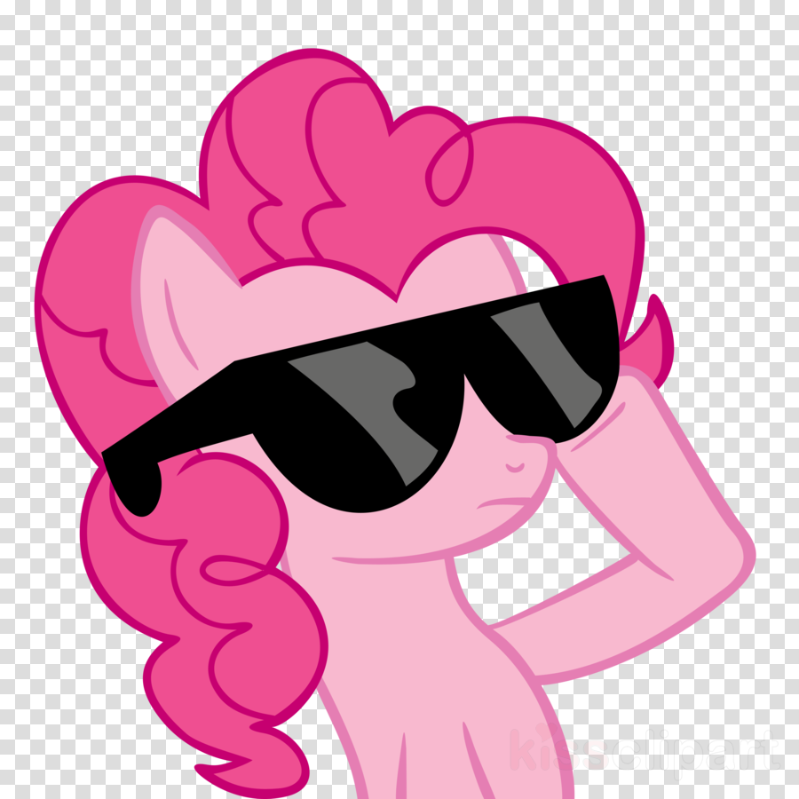 Pinky Pie Phone Case - Pinkie Pie With Sunglasses (900x900), Png Download