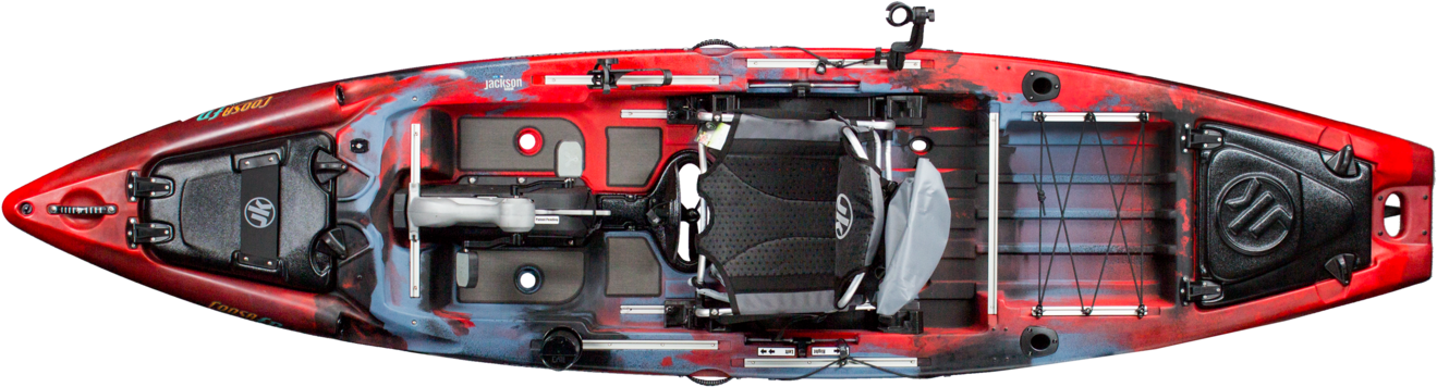 Jackson Kayak Coosa Fd [rockfish] - Kayak (1398x396), Png Download