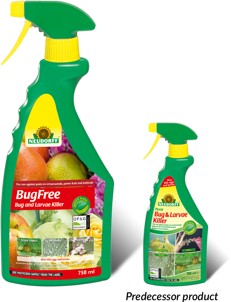 Neudorff Bug And Larvae Killer (1000x1195), Png Download