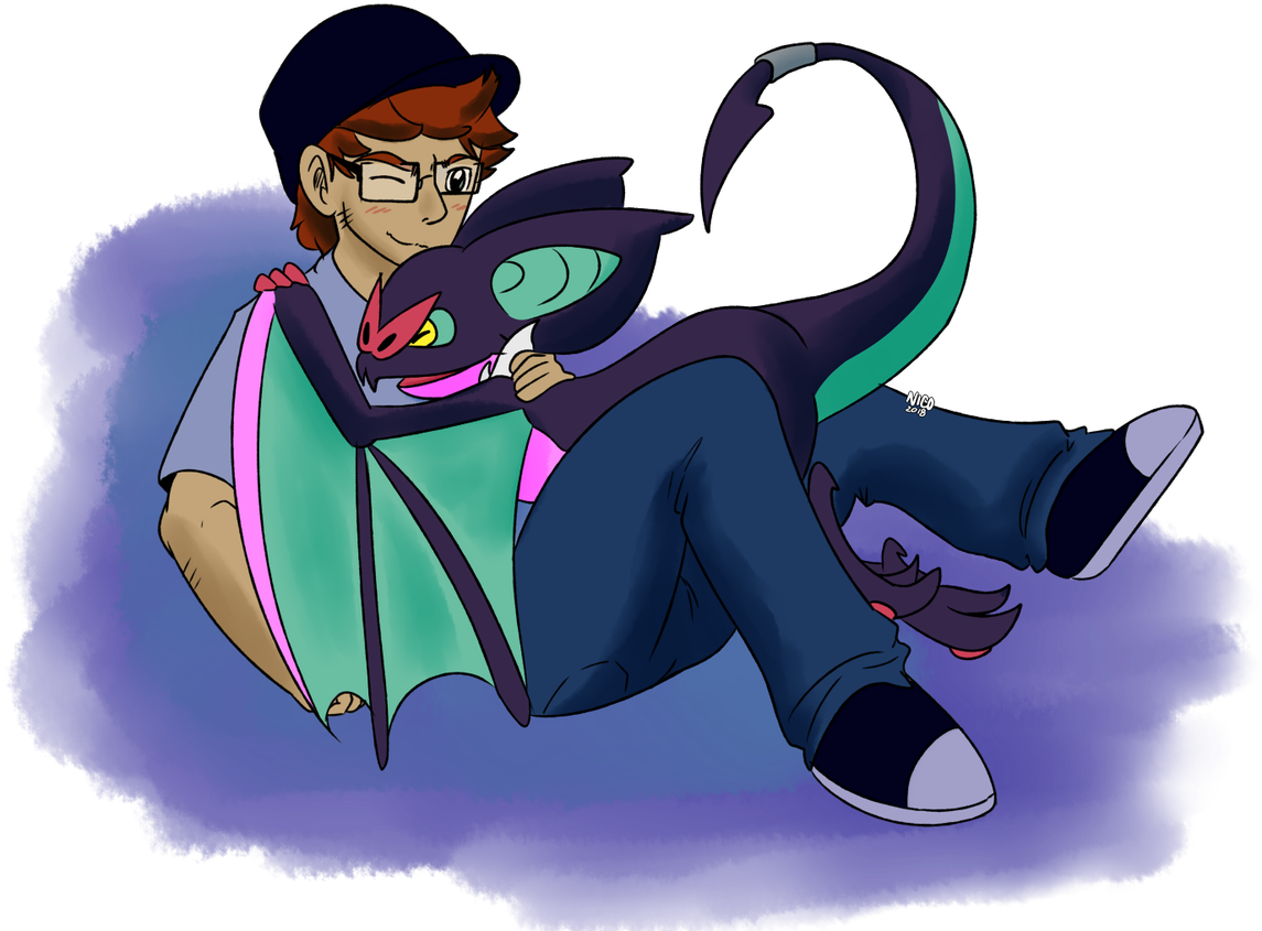 Nico The Nicomin On Twitter - Cartoon (1200x927), Png Download