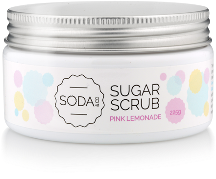 Pink Lemonade Sugar Scrub 225g - Soda & Co Pink Lemonade Sugar Scrub 8oz (600x600), Png Download