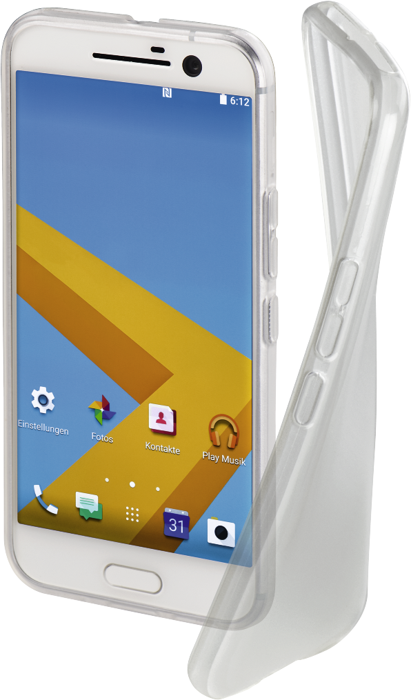 "crystal" Cover For Htc 10, Transparent - Hama Crystal Cover For Htc 10, Transparent (1100x1100), Png Download