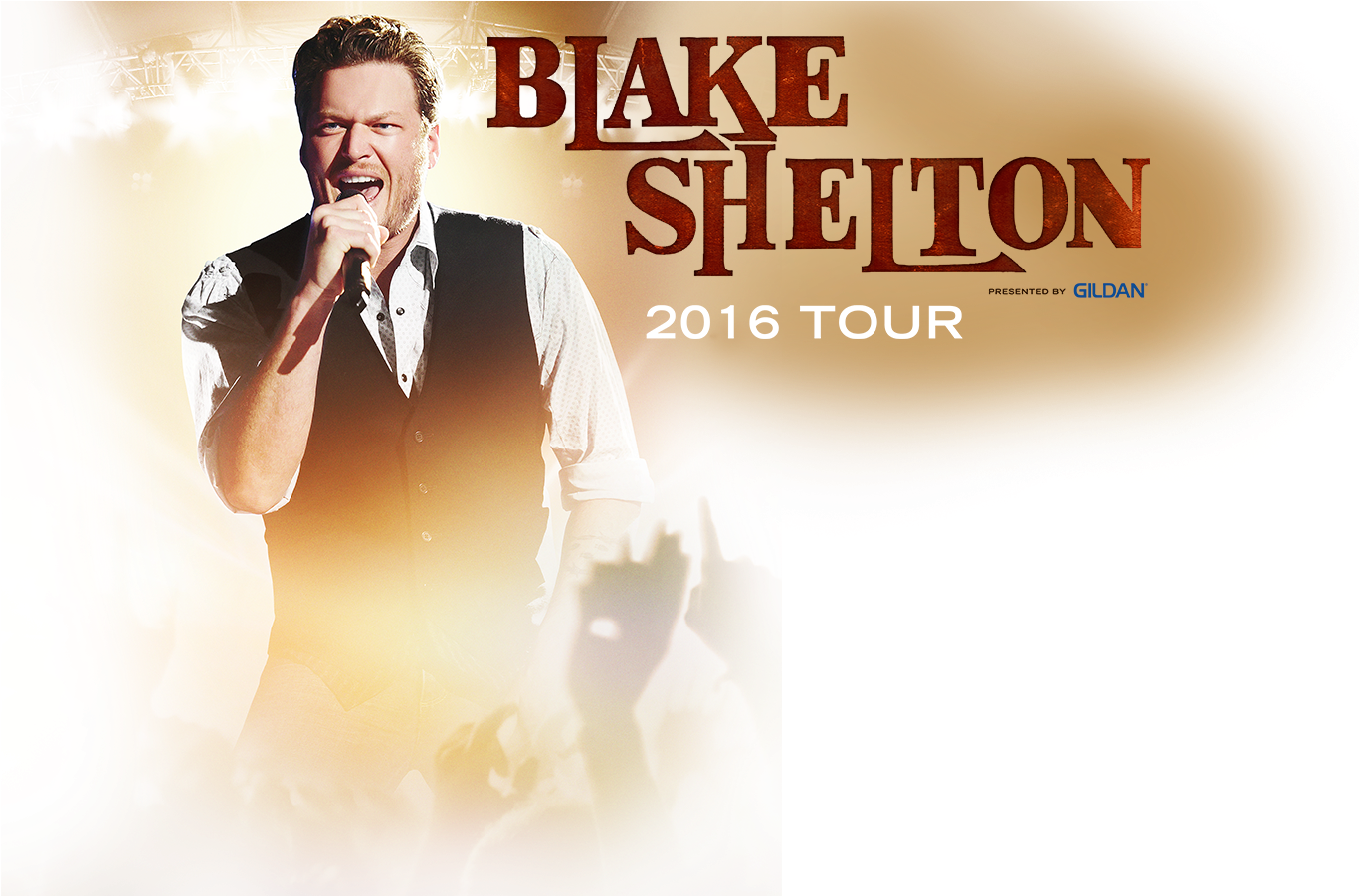 Blake Shelton Presented By Gildan Tour - Blake Shelton She Wouldn T (1400x900), Png Download