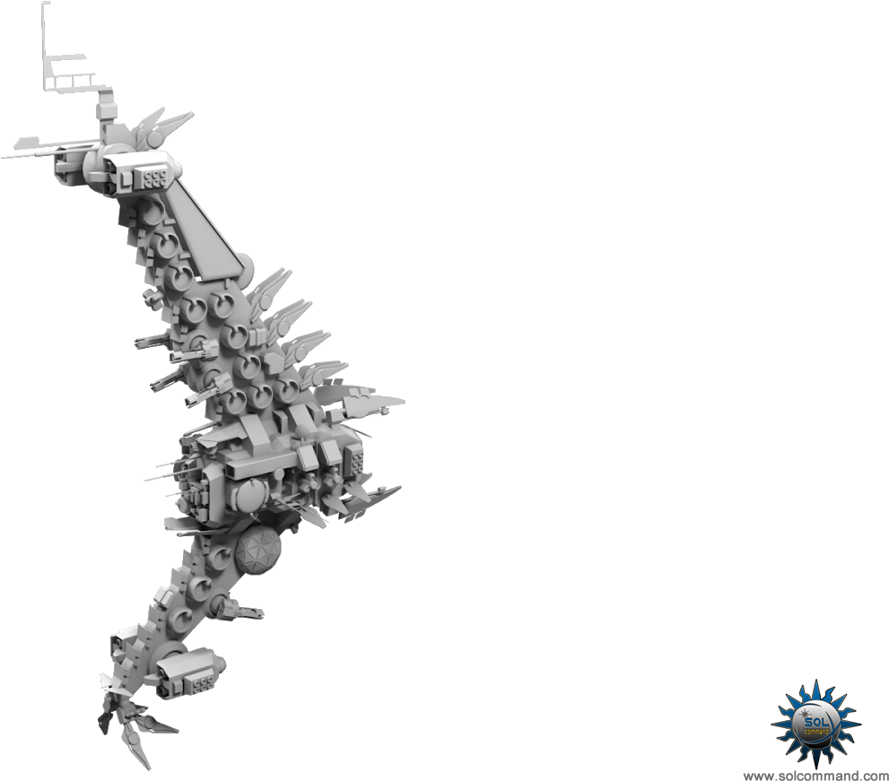 Oxossi Ai Destroyer Spaceship Free 3d Model Download - Artificial Intelligence (1600x900), Png Download