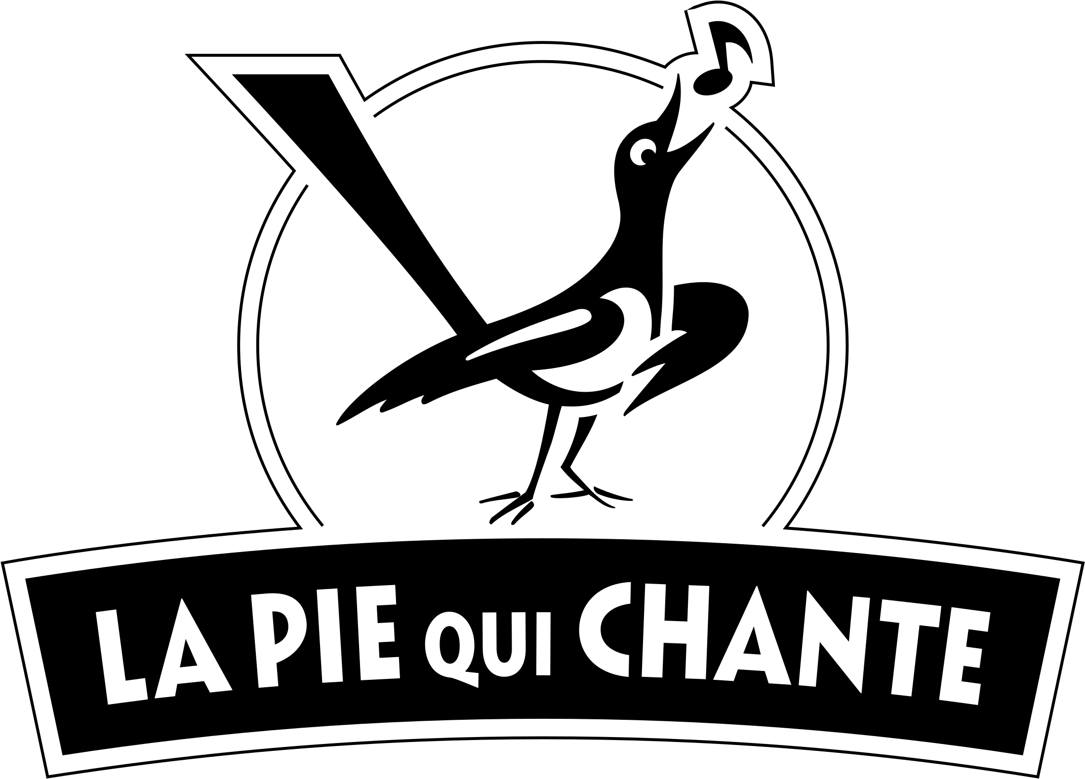 La Pie Qui Chante Logo Png Transparent (2400x2400), Png Download