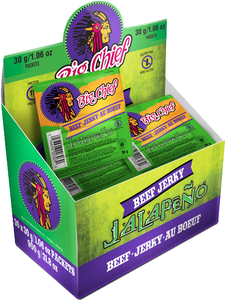 30g Jalapeno Beef Jerky (640x640), Png Download