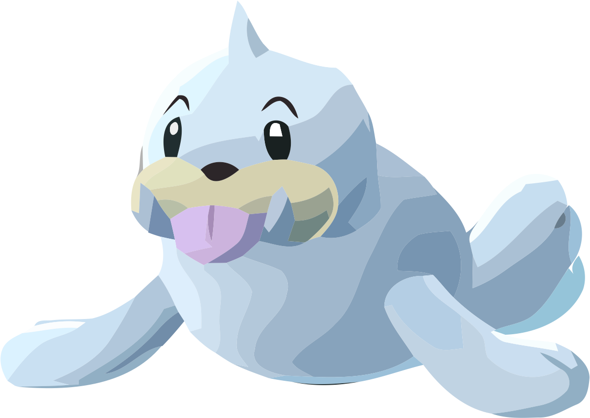 Dewgong (1392x992), Png Download