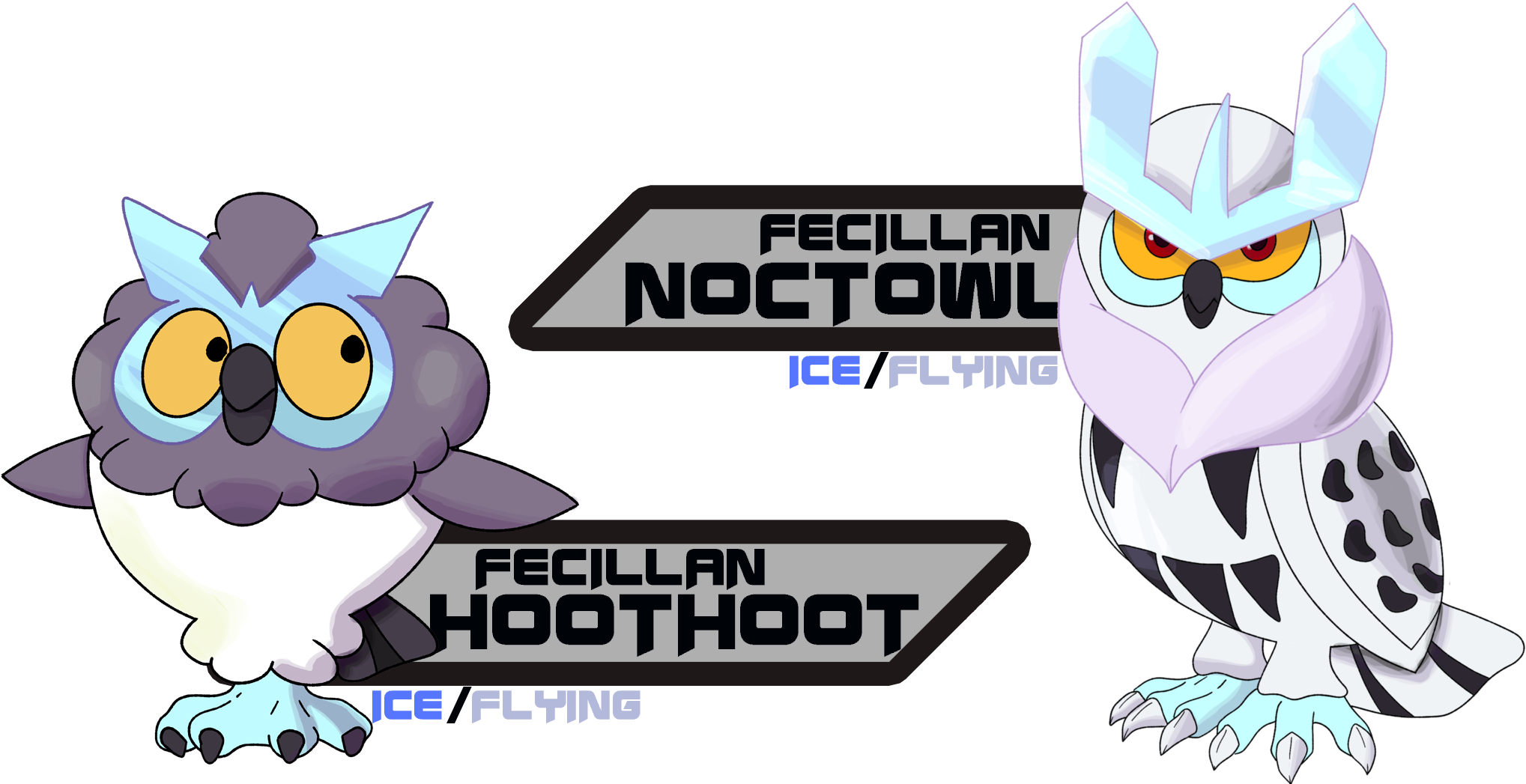 Noctowl Png (2118x1066), Png Download