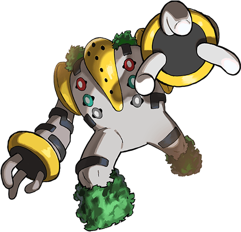 Get Heatran Or Regigigas (580x580), Png Download