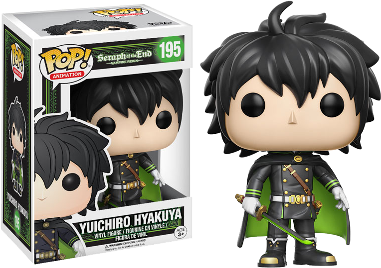 Pop Figure Seraph Of The End Yuichiro Vaulted (800x571), Png Download