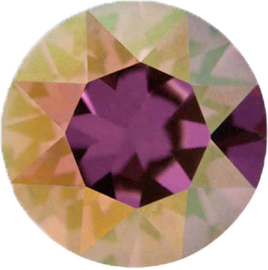 Swarovski 1028 Xilion Pointed Back Chaton Pp10 Crystal (970x970), Png Download