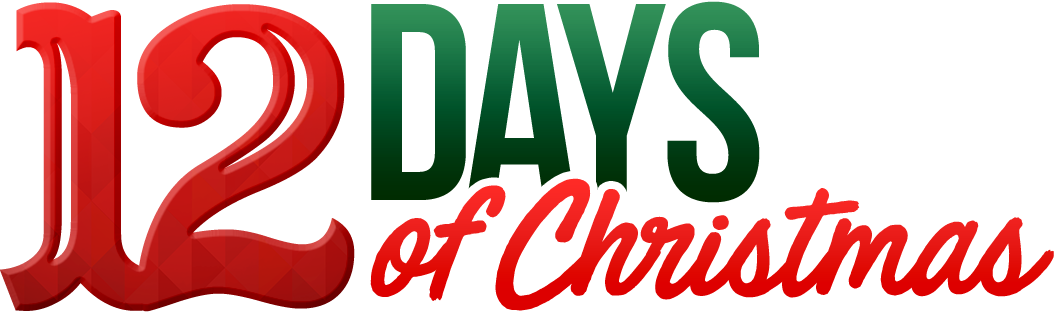 12 Days Of Christmas Title (1064x320), Png Download